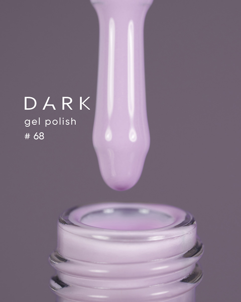 Żelowy lakier Dark 068, 10 ml