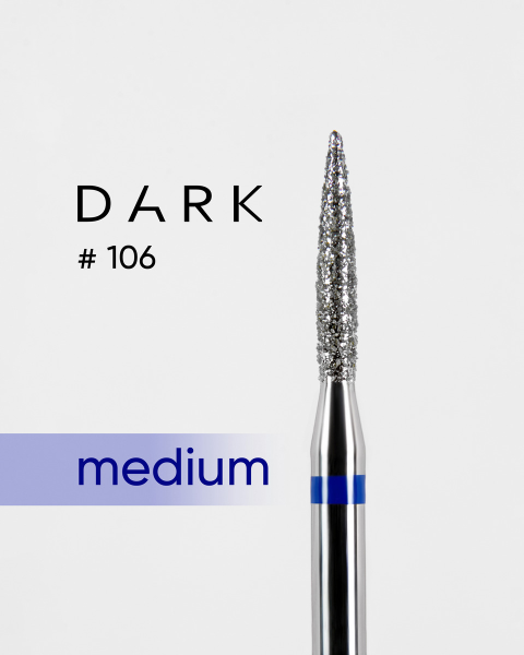 Wiertło diamentowe Dark nr 106 niebieski płomień 018