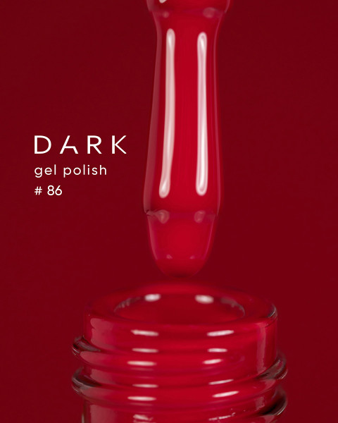 Lakier żelowy Dark 086, 10 ml