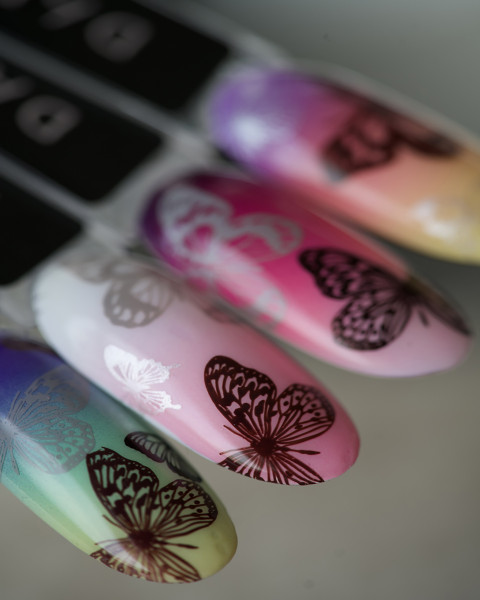 DARK Stamping Polish №43 brązowy, 8 ml