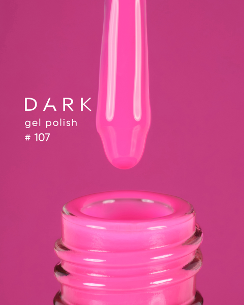 Dark gel polish 107, 10 ml