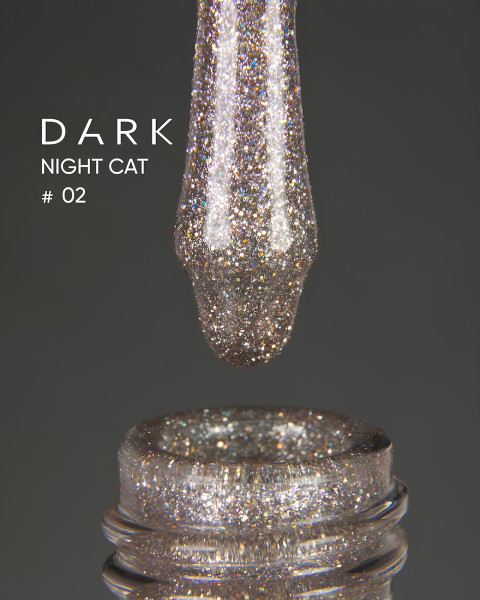 DARK Gel Polish Night Cat 02, 10 ml