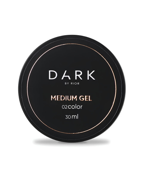 DARK Medium Gel №02, 30 ml (bez pędzelka)