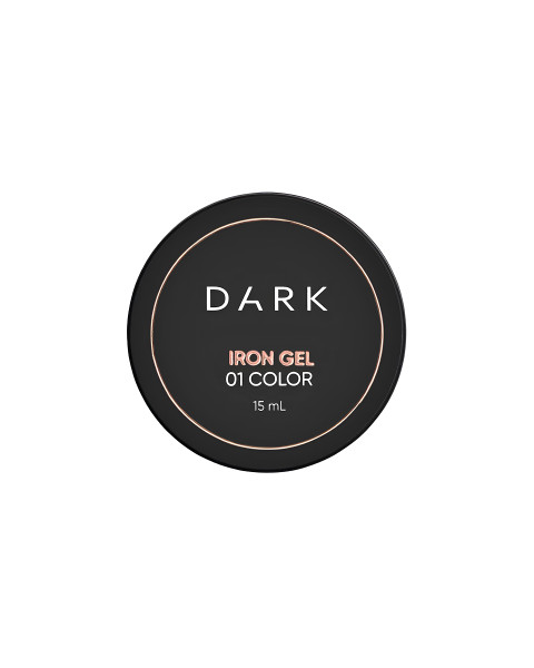Dark Iron Gel №01, 15 ml (gęstszy)