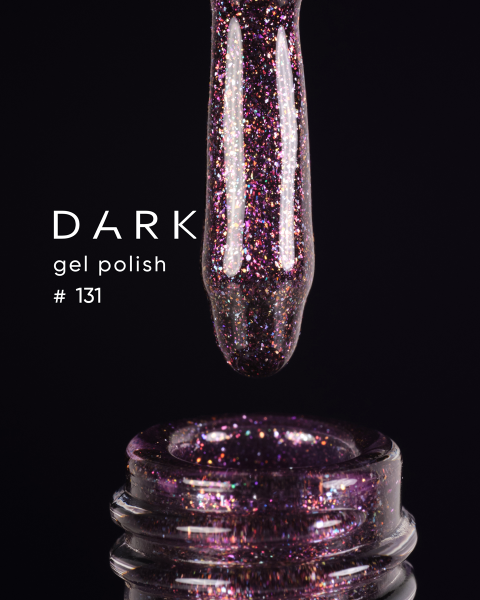 Gel lakier Dark 131, 6 ml