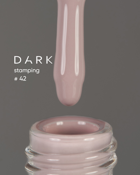 DARK Stamping polish №42 taupe, 8 ml