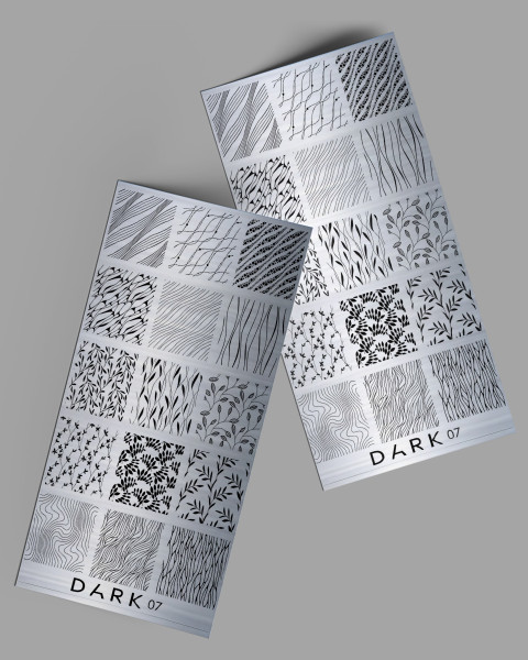 DARK Пластина для стемпінгу 07