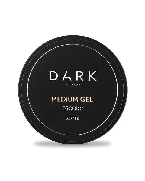 DARK Medium Gel №03, 30 ml (bez pędzelka)