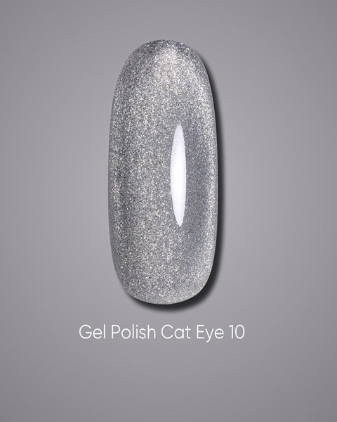 Lakier żelowy Dark Cat Eye 10, 10 ml