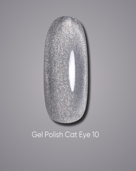 Lakier żelowy Dark Cat Eye 10, 10 ml