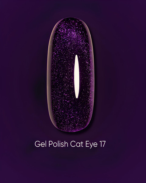 DARK Gel Polish Cat Eye 17, 6 мл