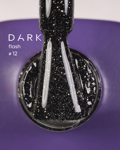 Dark lakier żelowy Flash 12, 10 ml