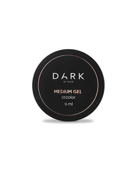 DARK Medium Gel №03, 15 ml (bez pędzelka)