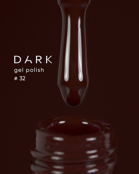 Dark gel polish 032, 6 ml