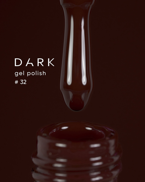 Dark gel polish 032, 6 ml