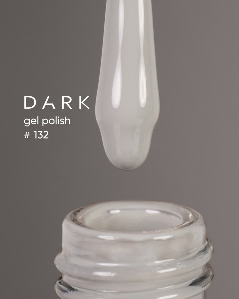 Żelowy lakier do paznokci Dark 132, 10 ml