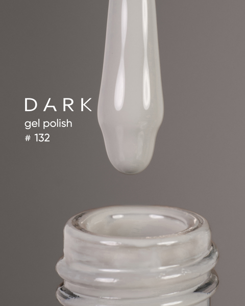 Żelowy lakier do paznokci Dark 132, 10 ml
