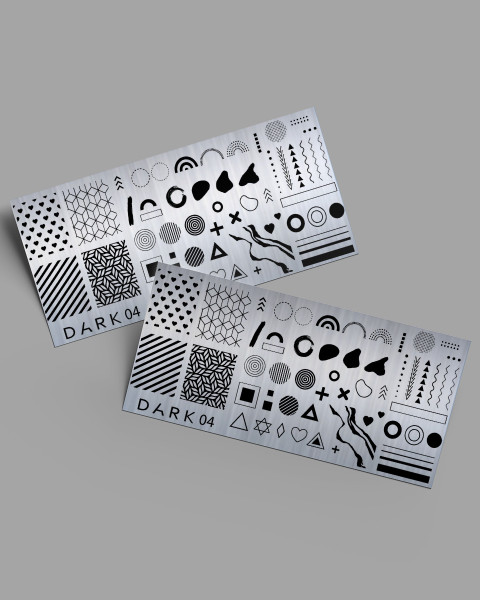 DARK Пластина для стемпінгу 04