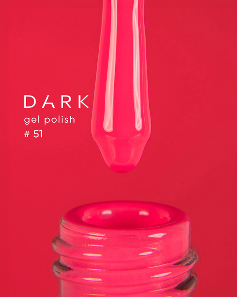 Dark gel polish 051, 10 ml