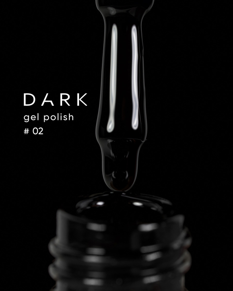 Dark gel polish 002, 10 ml