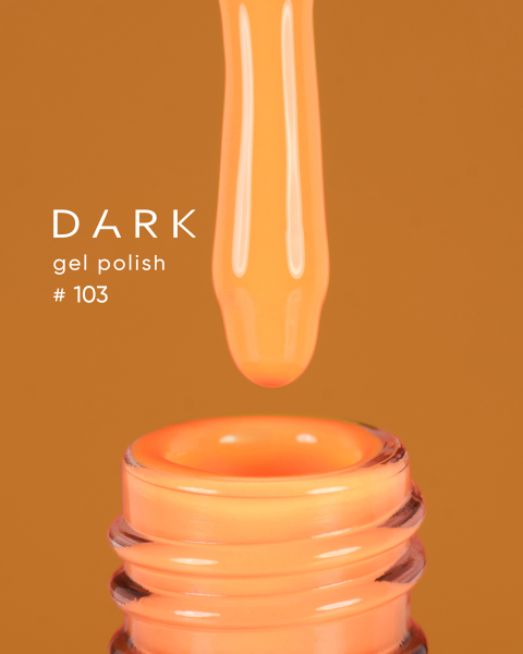 Dark gel polish 103, 10 ml