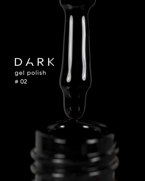 Dark żelowy lakier 002, 6 ml