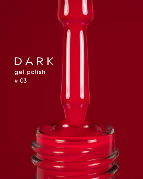Lakier żelowy Dark 003, 6 ml