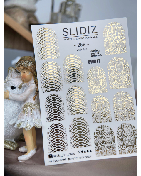 Foil slider design SLIDIZ №268