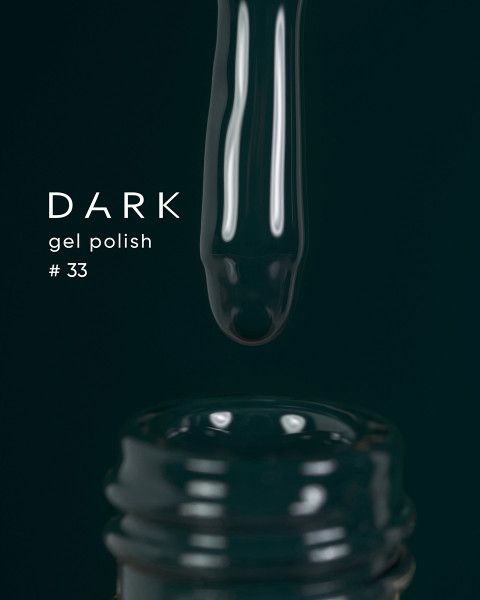 Żelowy lakier do paznokci Dark 033, 10 ml