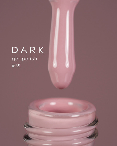Dark gel polish 091, 6 ml