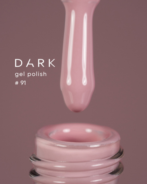 Dark gel polish 091, 6 ml