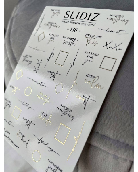 Foil slider design SLIDIZ №138