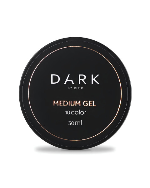 DARK Medium Gel №10, 30 ml (bez pędzelka)