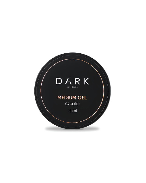DARK Medium Gel №04, 15 ml (bez pędzelka)