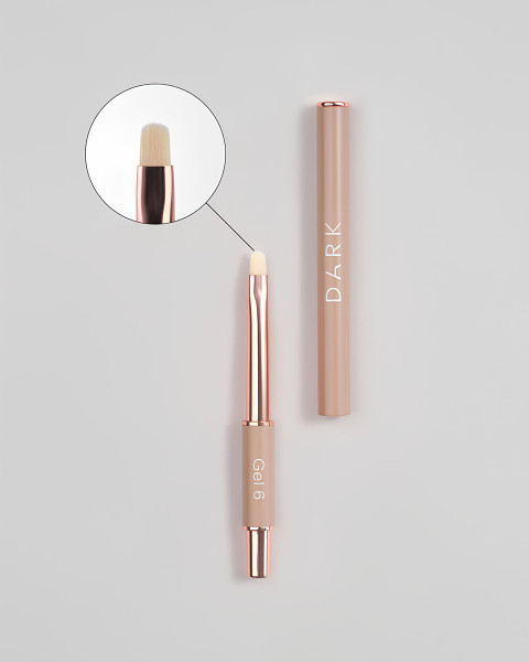 DARK Brush for gel (6mm)