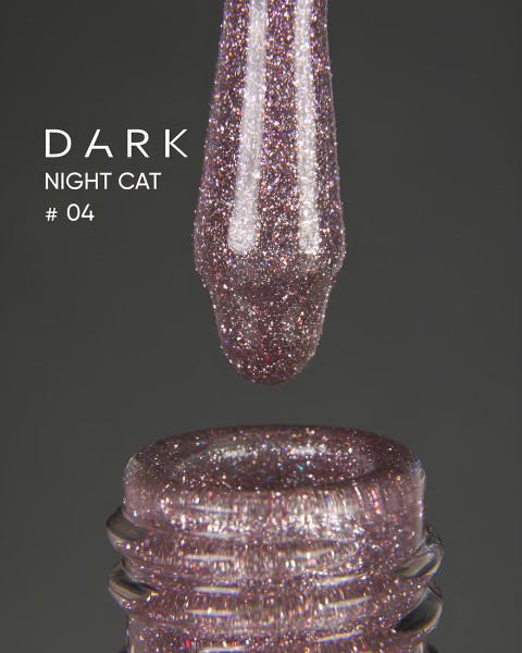 DARK Gel Polish Night Cat 04, 10 ml