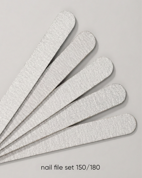 DARK Set of disposable files, 50 pcs (150/180 grit)