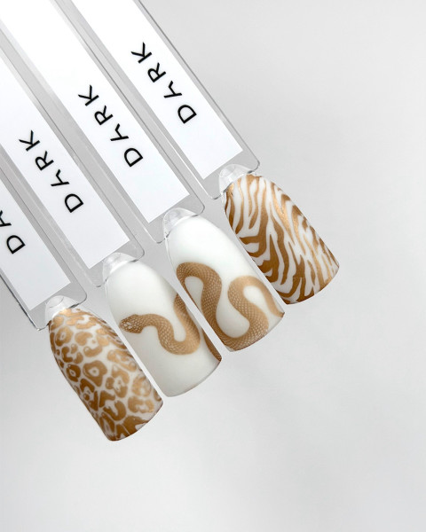 DARK Stamping Polish №21 біле золото металік, 10 мл