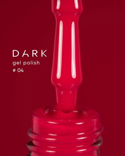 Dark żelowy lakier 004, 10 ml