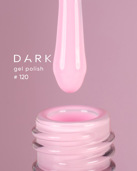 Dark gel polish 120, 10 ml
