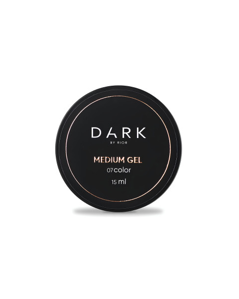 DARK Medium Gel №07, 15 мл (без пензлика)
