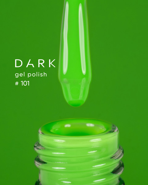 Lakier żelowy Dark 101, 6 ml
