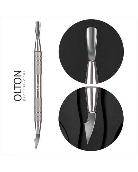 Olton łopatka do manicure (pusher-siekiera)