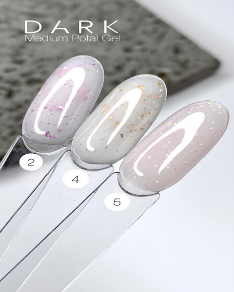 DARK Medium Potal Gel №02, 15 мл (без пензлика) (збільшена поталь)