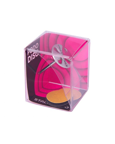 Dysk pedicure nr 1 STALEKS PRO M (20 mm), z wymiennym pilnikiem 180 grit, 5 szt.