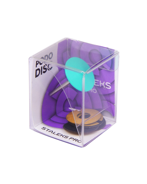 Dysk pedicure nr 4 PLASTIKOWY PARASOL STALEKS PRO M (20 mm), z wymiennym pilnikiem 180 grit