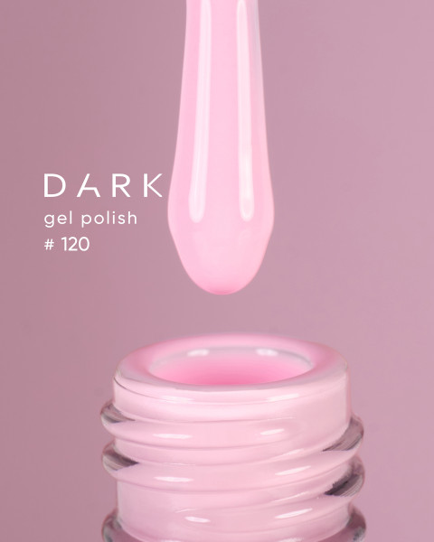Dark gel polish 120, 6 ml