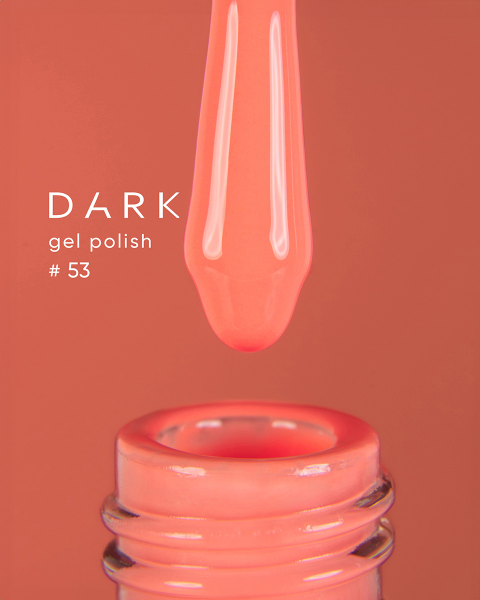 Dark gel polish 053, 6 ml