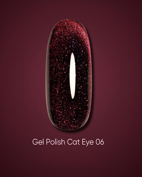 DARK Gel Polish Cat Eye 06, 10 мл