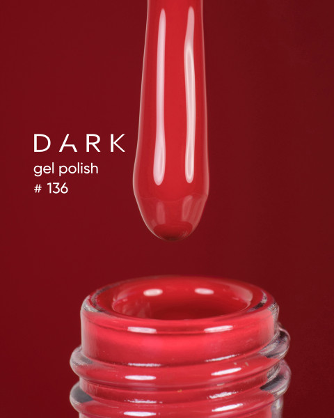 Gel laki Dark 136, 6 ml